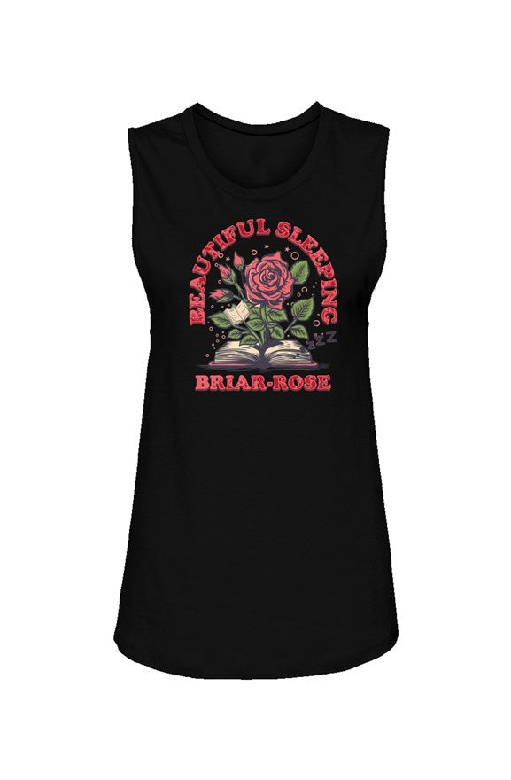 Beautiful Sleeping Briar-Rose: Women's Muscle Tank