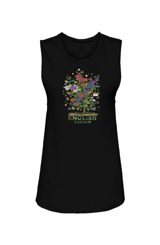 English Garden: Women's Muscle Tank