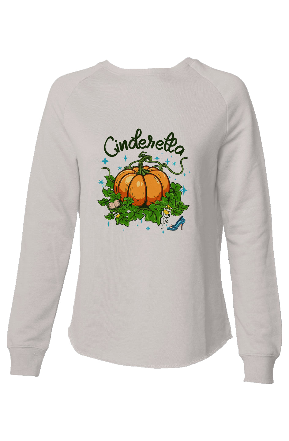 Beautiful Sleeping Briar-Rose: Women's Lightweight Wash Sweatshirt